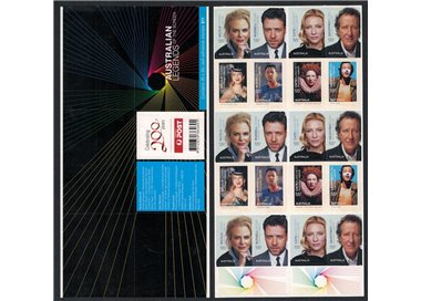 AUSTRALIA 2009 Cinema, attori australiani LB MNH**