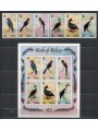 BELIZE 1978 Fauna, Birds 6v + 1 s/s MNH**