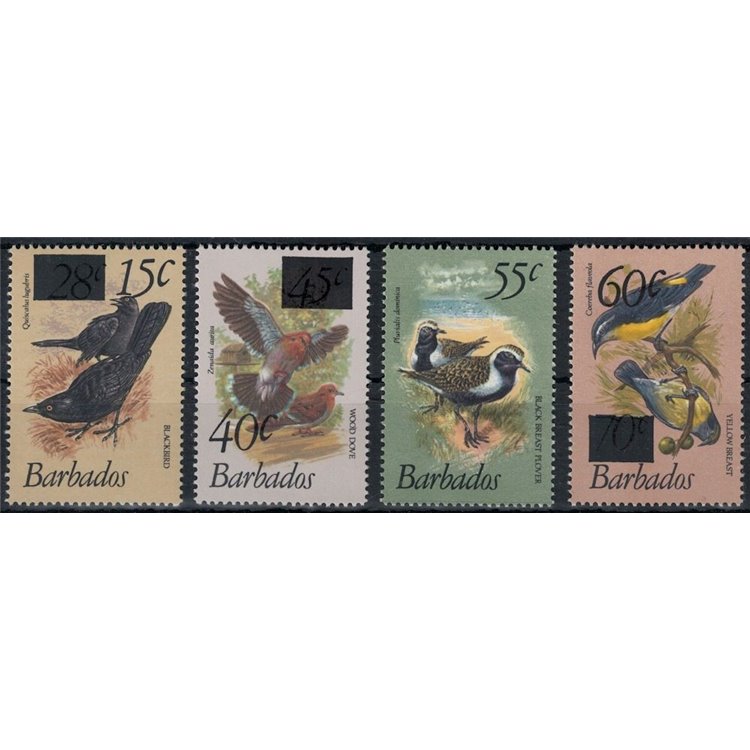 BARBADOS 1981 Ordinary Series, Birds 4v MNH**