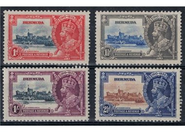 BERMUDA 1935 Silver jubilee 4v MH*