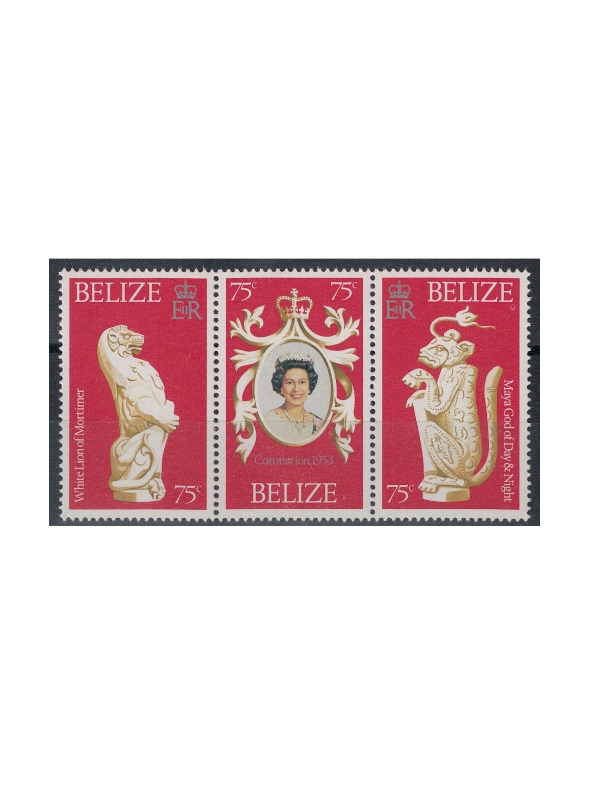 BELIZE 1978 Silver Jubilee 3v MNH**