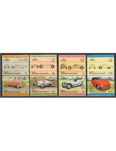 BEQUIA 1984 Automobili 8v MNH**