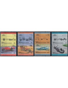 BEQUIA 1985 Cars 8v MNH**