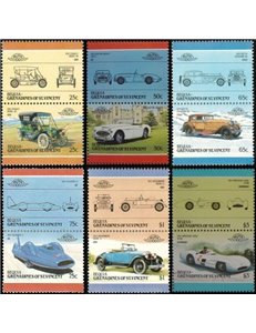 BEQUIA 1986 Cars 12v MNH**