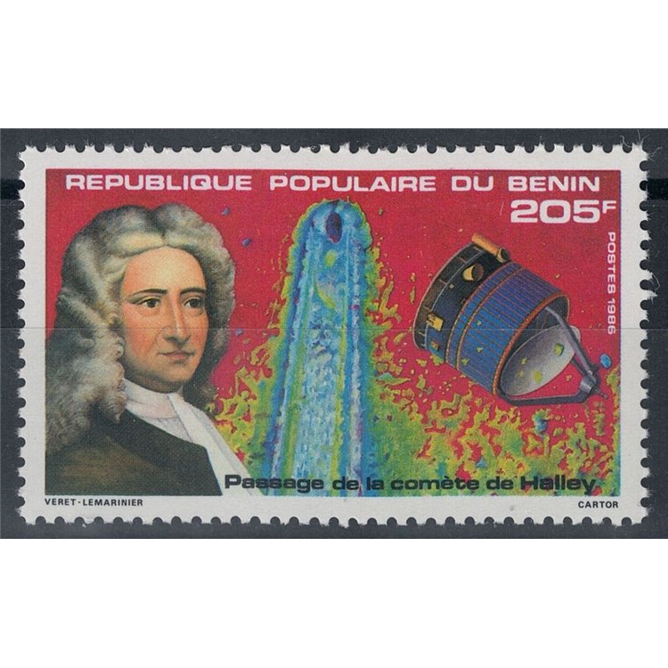 BENIN 1986 Cometa di Halley MNH**