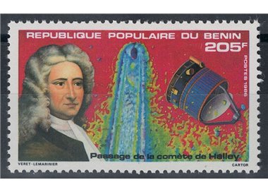 BENIN 1986 Halley's Comet MNH**
