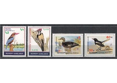 BANGLADESH 1983 Birds - Birds 4v MNH**