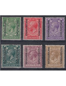 BECHUANALAND 1925-26 Effigie di Giorgio V 6v MH*