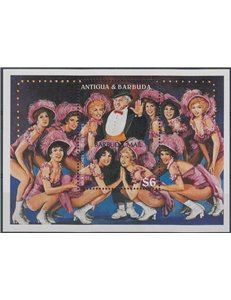 BARBUDA 1998 Mickey Rooney s/s MNH**