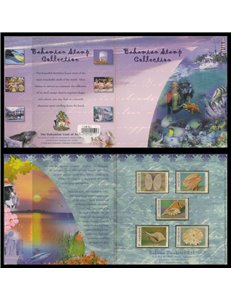 BAHAMAS 2000 Bahamian Stamp Collection (shells) 5v MNH**