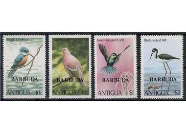 BARBUDA 1980 Fauna, birds 4v MNH**