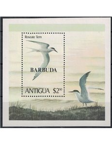 BARBUDA 1980 Fauna, uccelli BF MNH**