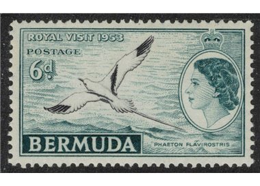 BERMUDA 1953 Visita Reale MNH**