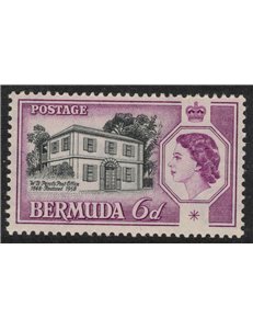 BERMUDA 1958 Perot Post Office MNH**