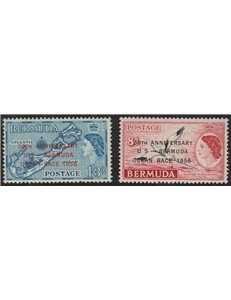 BERMUDA 1956 Ocean Race 2v MNH**