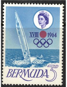 BERMUDA 1964 Giochi olimpici di Tokyo MNH**