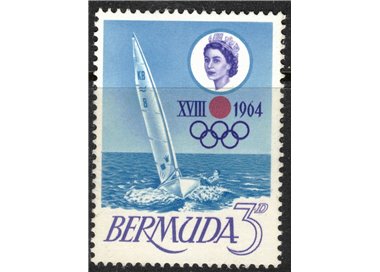 BERMUDA 1964 Giochi olimpici di Tokyo MNH**