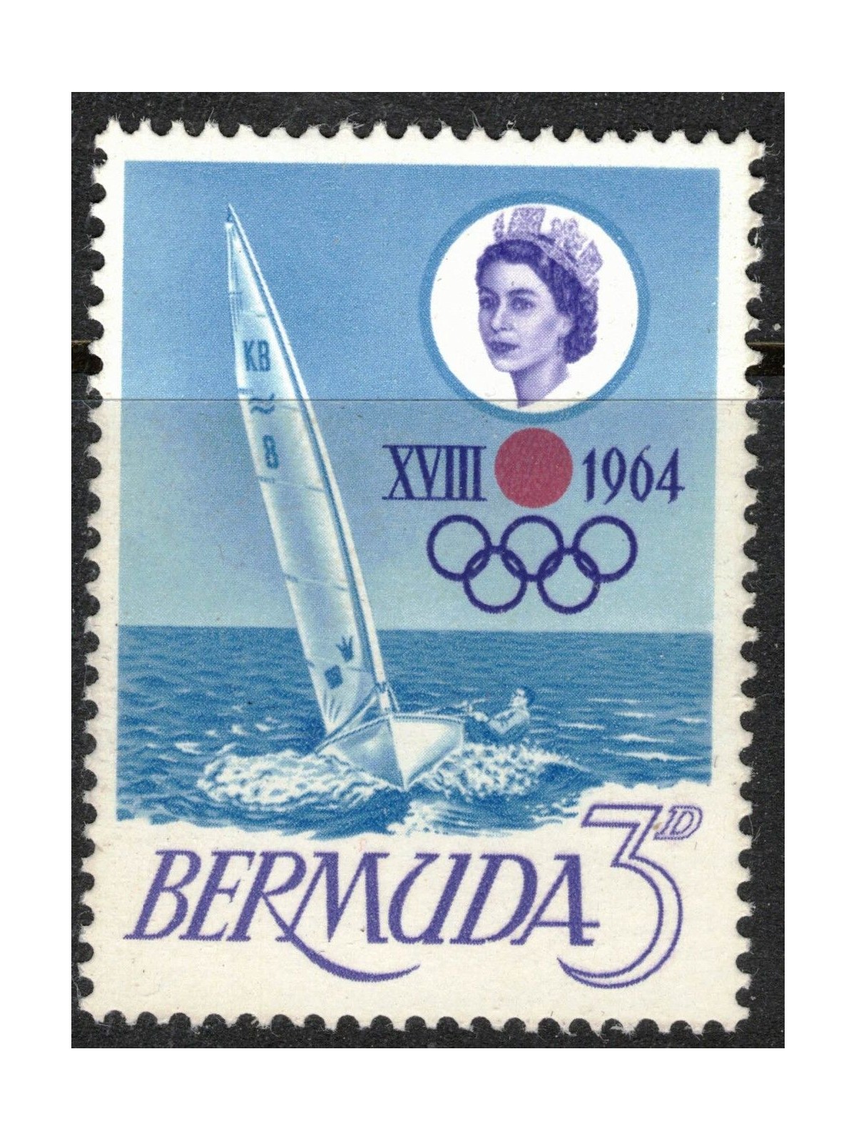 BERMUDA 1964 Giochi olimpici di Tokyo MNH**