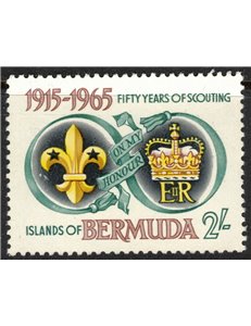 BERMUDA 1965 Local Scouting MNH**