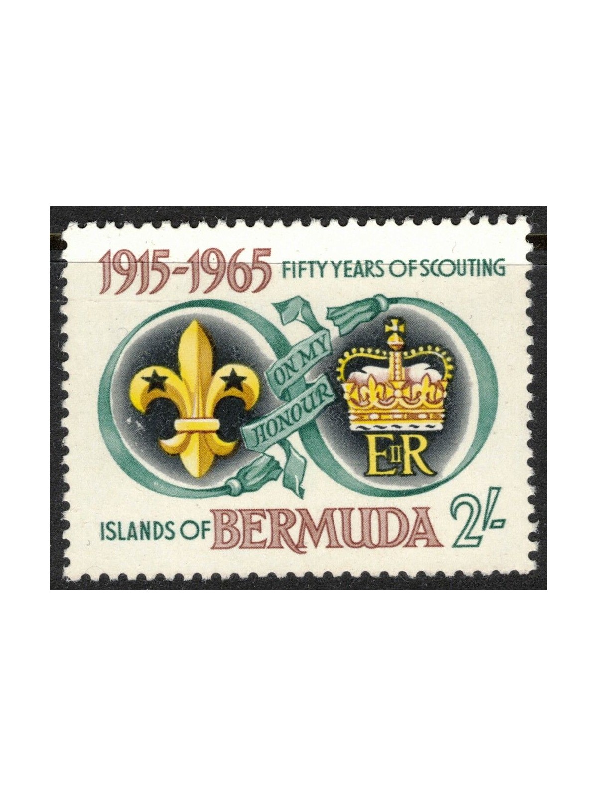 BERMUDA 1965 Scautismo locale MNH**