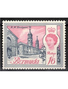 BERMUDA 1966 Serie ordinaria MNH**