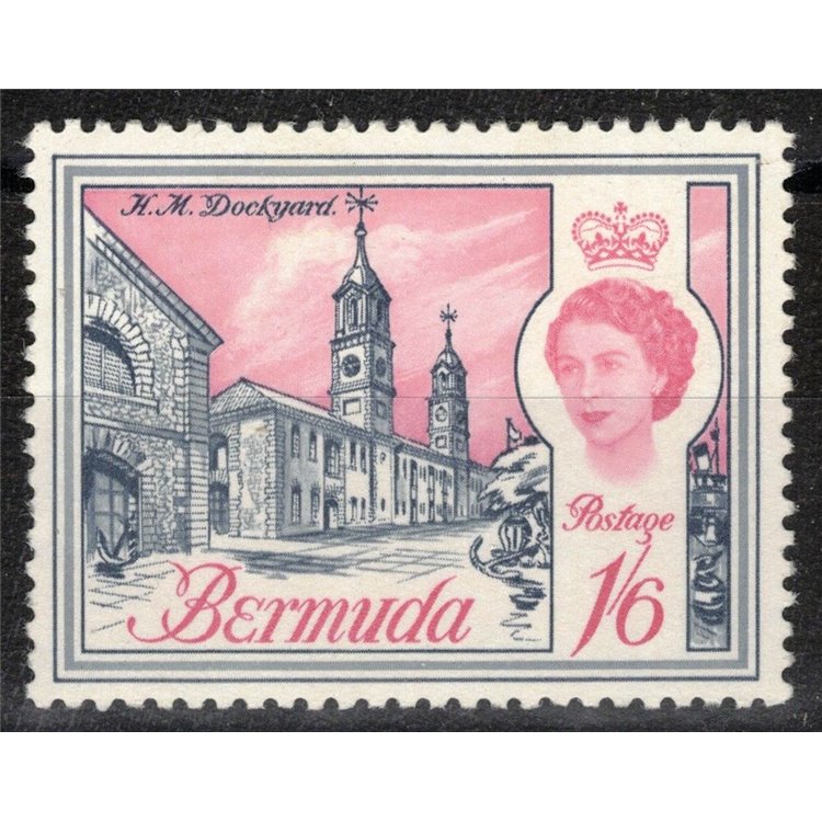 BERMUDA 1966 Ordinary series MNH**