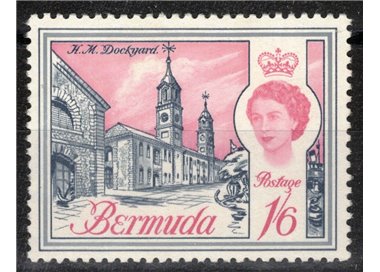BERMUDA 1966 Ordinary series MNH**