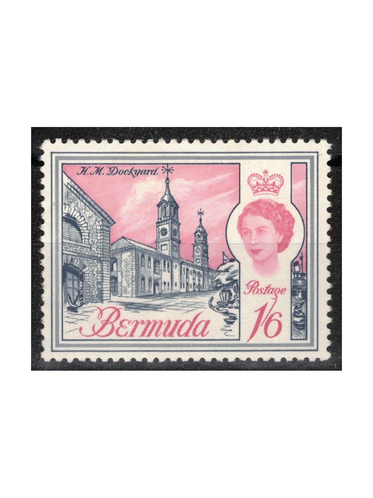 BERMUDA 1966 Serie ordinaria MNH**