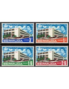 BERMUDA 1967 Hotel delle Poste 4v MNH**