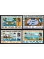 BERMUDA 1967 Telecomunicazioni con Tortola 4v MNH**