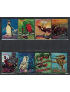 BHUTAN 1969 Birds 8v MNH**