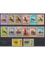 BOTSWANA 1966 Serie ordinaria, uccelli 14v MNH**