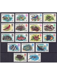 BERMUDA 1978-79 Fauna, animali 17v MNH**