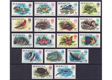 BERMUDA 1978-79 Fauna, animali 17v MNH**