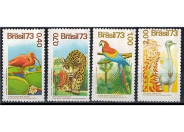 BRAZIL 1973 Fauna (Birds) 4v MNH**