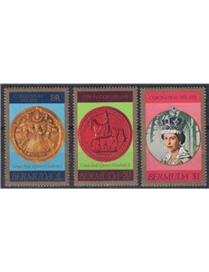 BERMUDA 1978 Silver Jubilee 3v MNH**