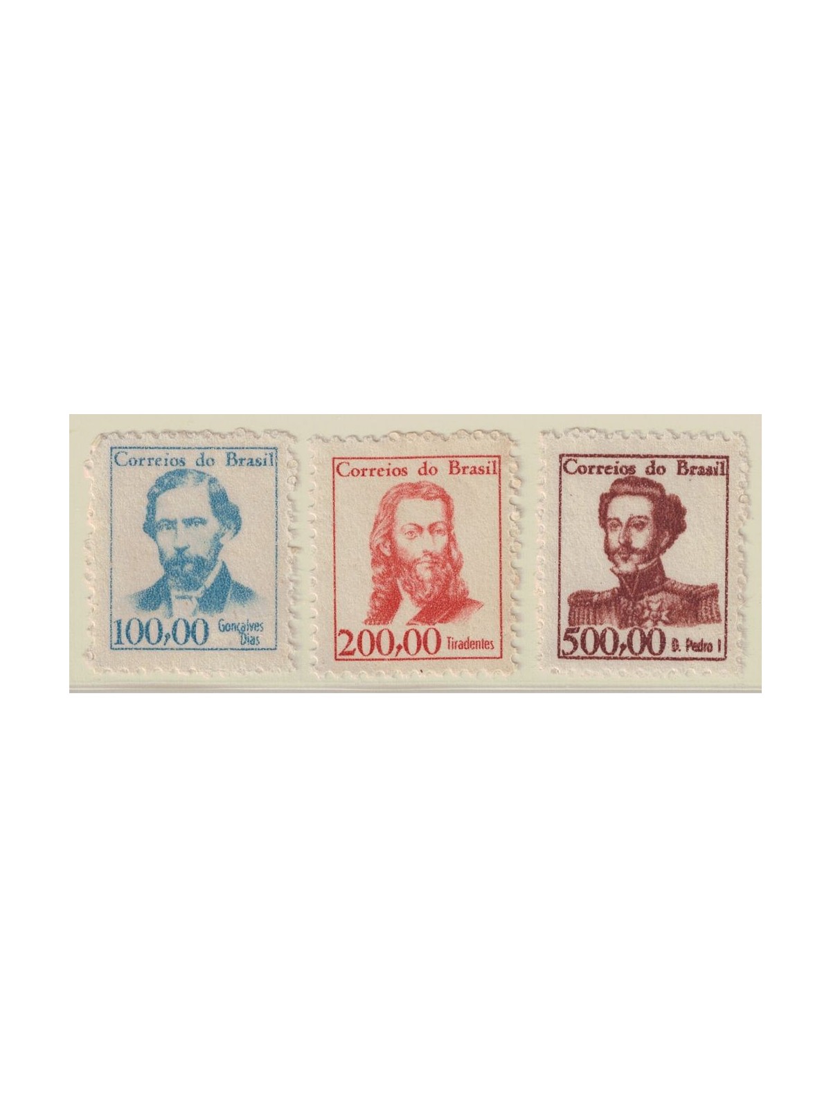 BRAZIL 1965 Ordinary series 3v MNH**
