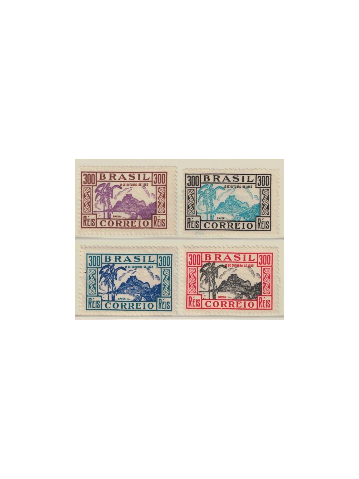 BRASILE 1935 Giornata dell'infanzia 4v MNH**