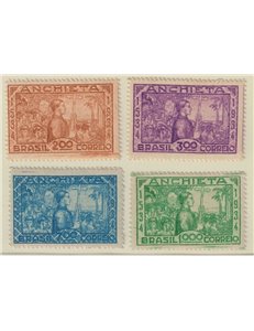 BRAZIL 1934 Foundation Sao Paulo 4v MNH**