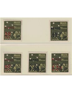 BRAZIL 1944 Airmail 5v MNH**