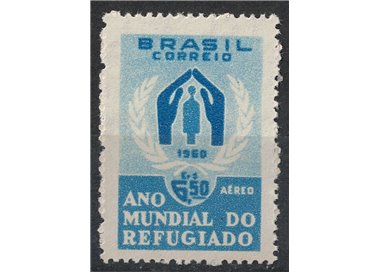 BRASILE 1960 Anno del rifugiato MNH**