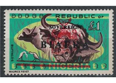 BIAFRA 1968 Nigerian Stamps Overprinted (£1) MNH**