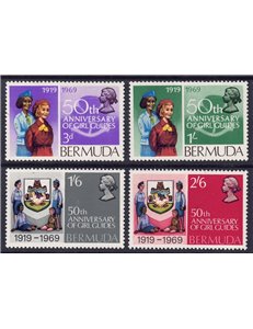 BERMUDA 1969 Bermuda Guides 4v MNH**