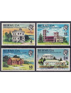BERMUDA 1970 Parlamento delle Bermuda 4v MNH**