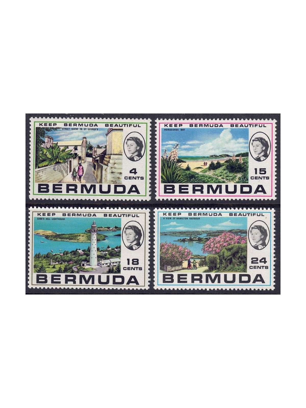 BERMUDA 1971 Turismo 4v MNH**