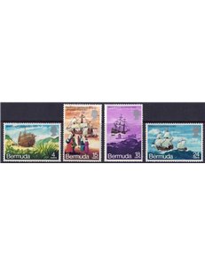 BERMUDA 1971 Deliverance e Patience 4v MNH**