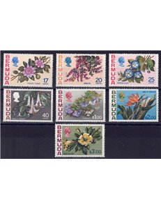 BERMUDA 1975 Ordinary series (clubs) 7v MNH**