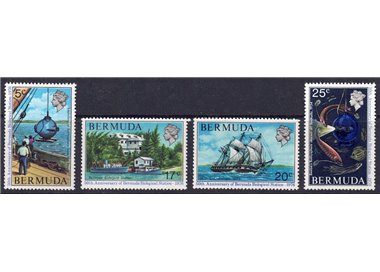 BERMUDA 1976 Stazione Biologica 4v MNH**