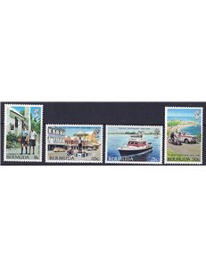 BERMUDA 1979 Centenary of the Police 4v MNH**