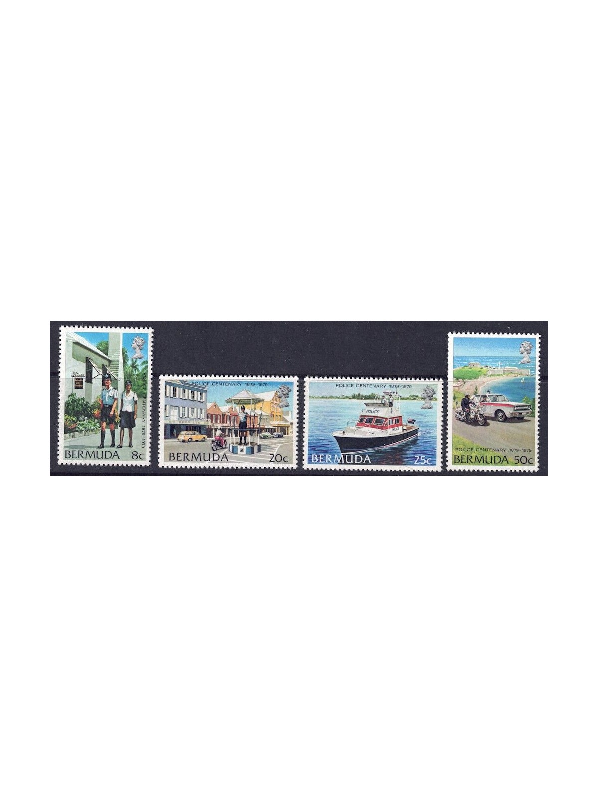 BERMUDA 1979 Centenary of the Police 4v MNH**
